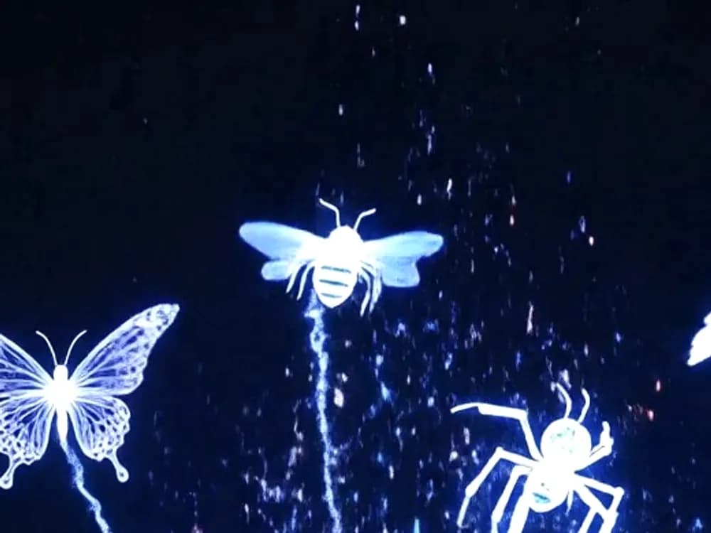 beAIve — Bee — collaboration and collective intelligence, rendered as a luminous neural form.
