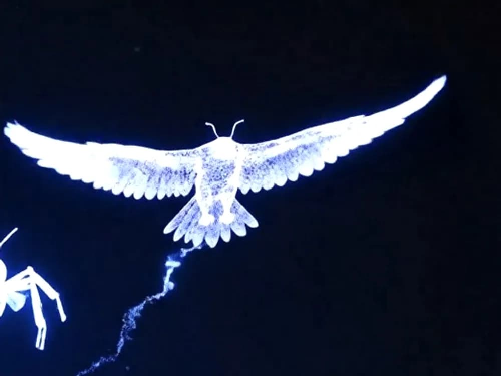 eAIgleye — Eagle — vision and reach beyond boundaries, rendered as a luminous neural form.