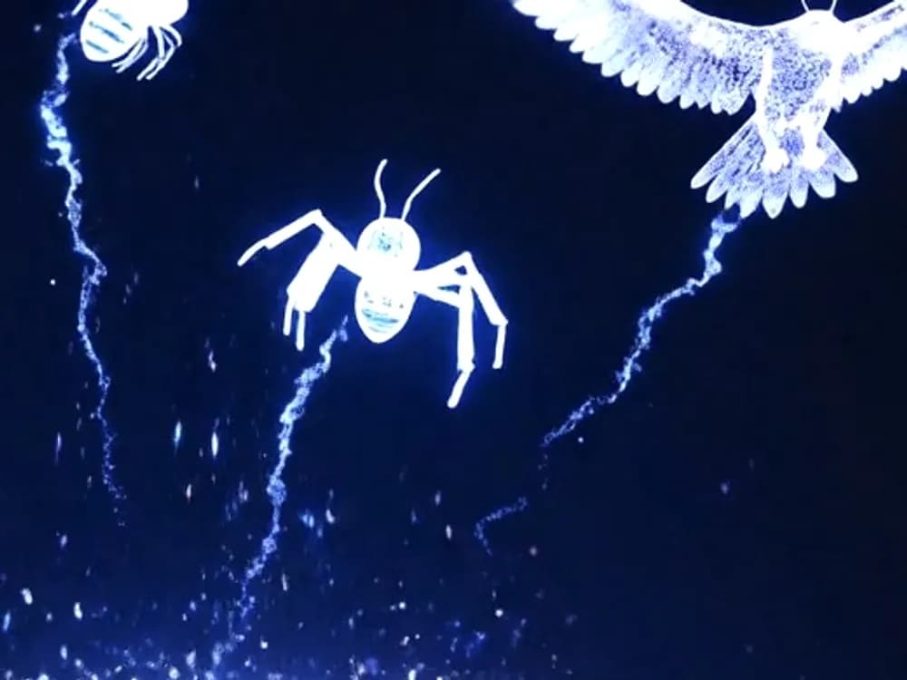 spAIder — Spider — networks and complex systems, rendered as a luminous neural form.
